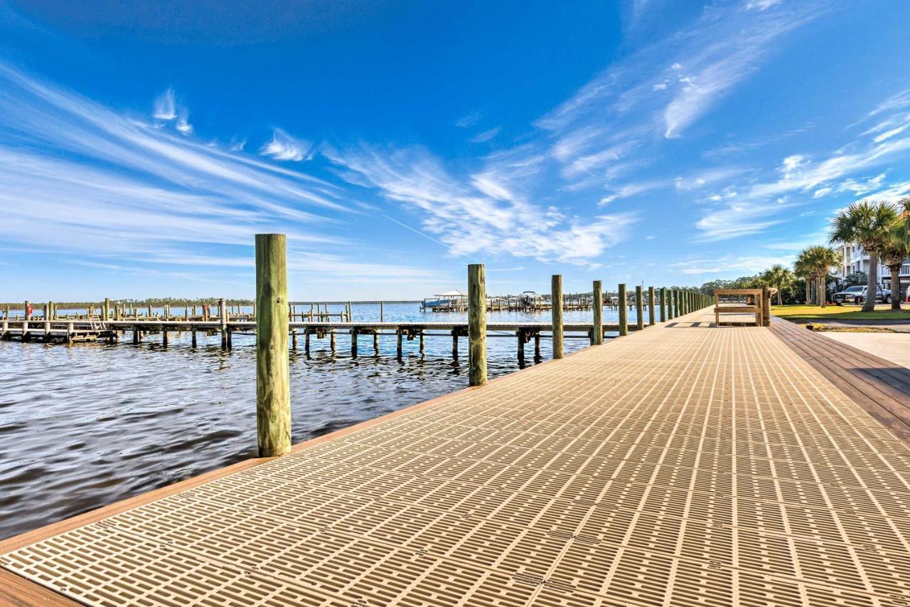 Orange Beach Condo Private Boat Dock And Ramp Екстериор снимка